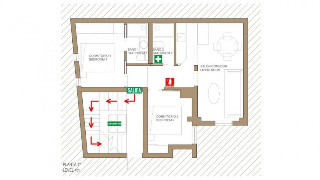 Sophisticated Brand New Flat Apartment Madrid Luaran gambar